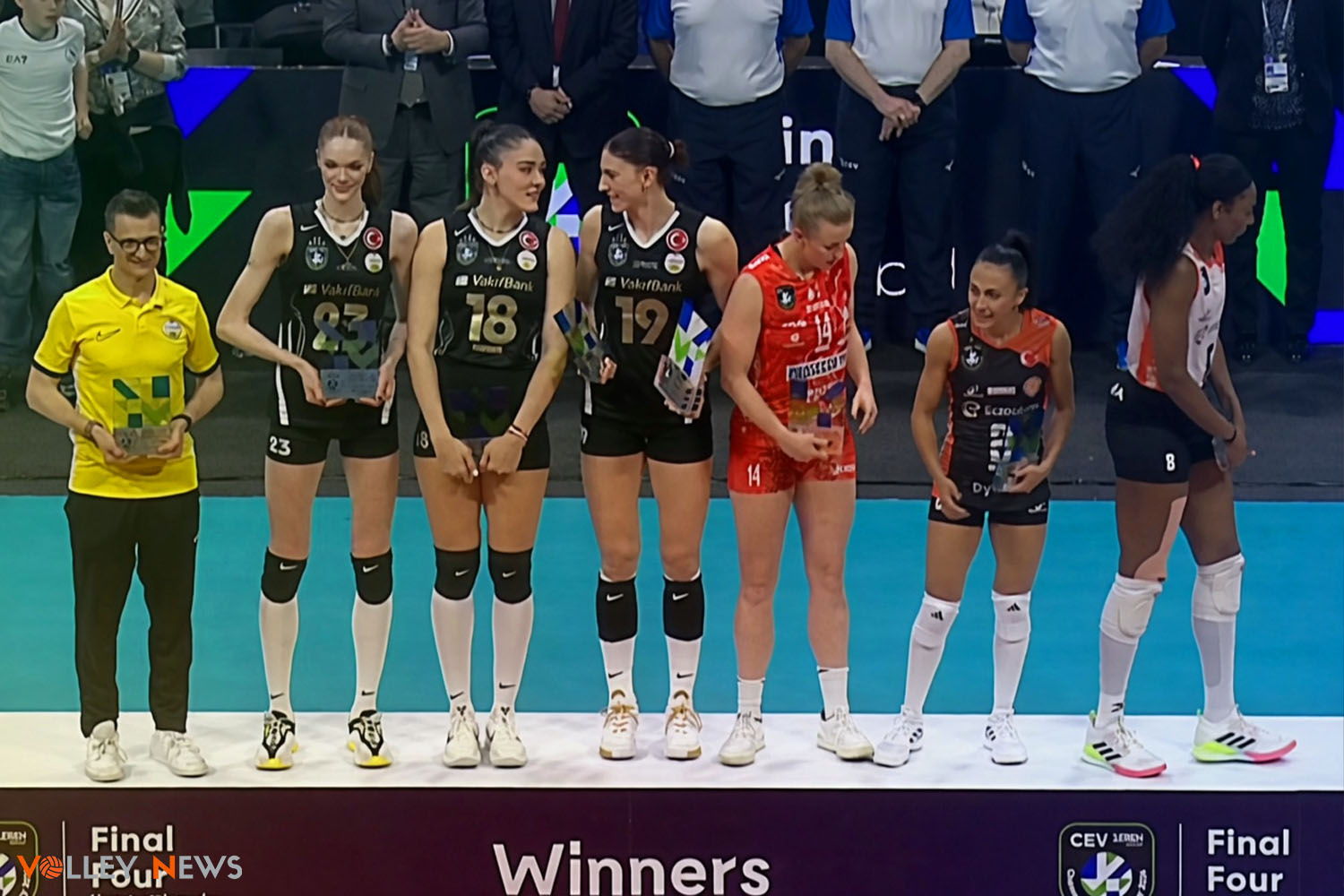Drużyna marzeń LM 2026, MVP Tijana Bošković, Polka na podium.