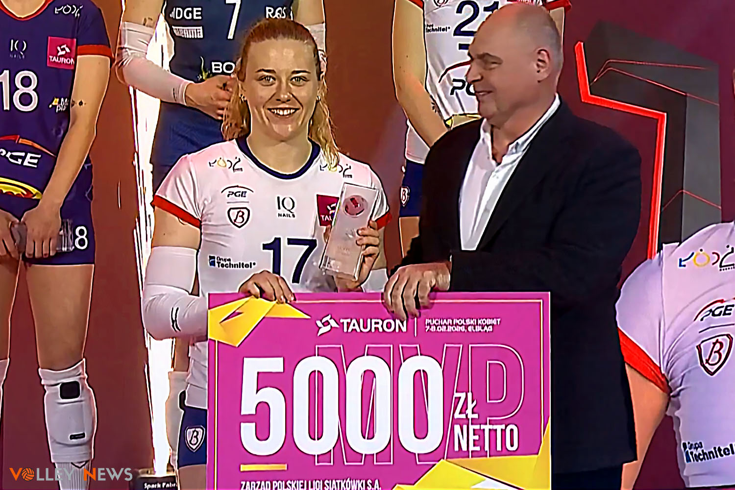 Maja Storck, MVP turnieju PP w Elblągu.