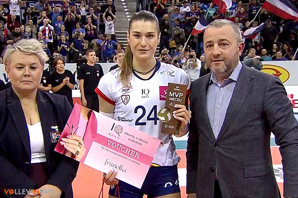 PGE Budowlani Łódź sezon 2025 2026 Paulina Damaske MVP
