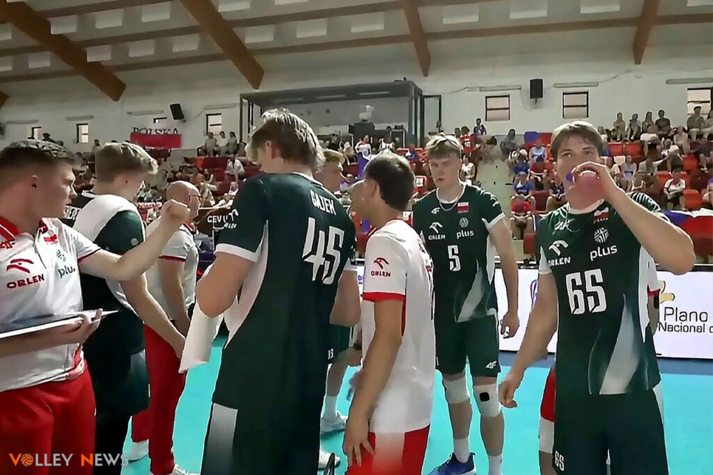 Reprezentacja Polski mężczyzn U22 srebrni medaliści