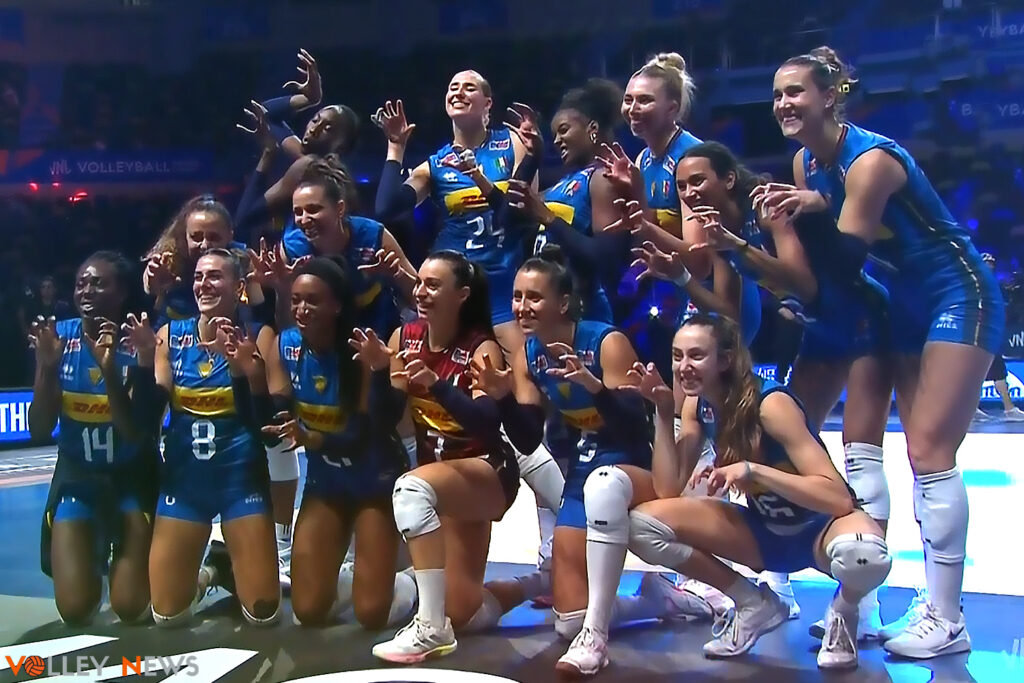 Włoszki pierwszymi półfinalistkami VNL 2026! Holenderski mur rozbity w trzech setach.