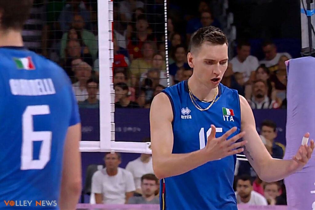 Reprezentacja Włoch sezon 2024 Yuri Romanò Simone Giannelli